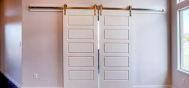 Glass Barn Door with Installation Hardware Kit Boston
