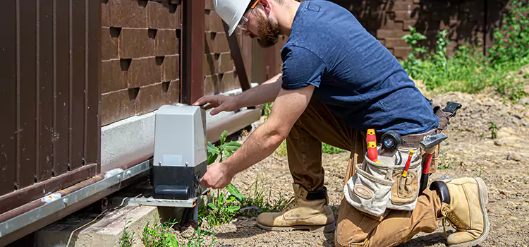 Electric Driveway Gate Installation Boston