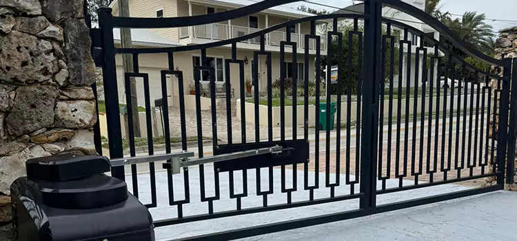 Swing Gate Opener with Keypad Boston