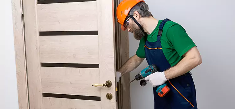 Replace Internal Door Handle with Lock Boston